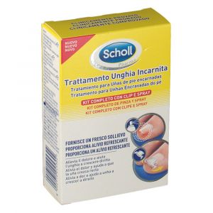 Dr. Scholl Kit Trattamento Unghie Incarnite Clip + Spray