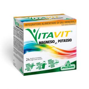 Specchiasol Vitavit Magnesium and Potassium Supplement 24 Sachets