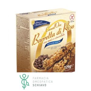Piaceri Mediterranei CerealOro Barretta di Riso con Mais e Cioccolato Senza Glutine 6x21,5 g
