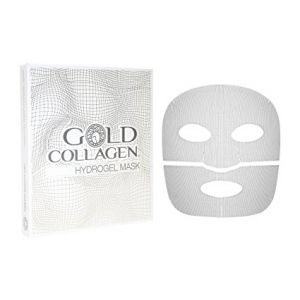 Gold collagen hydrogel mask maschera viso idratante 4 maschere