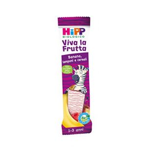 Barretta Alla Frutta Hipp Biologico Banana Lamponi E Cereali 1 Pezzo