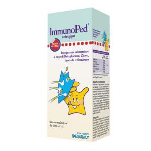 Pediatrica Immunoped Sciroppo-integratore Alimentare 140ml
