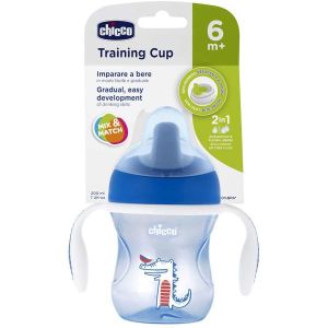 Chicco Tazza Training Azzurra 6 Mesi