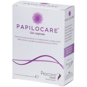 Papilocare  Gel Vaginale 7 Cannule Monodose da 5 Ml.