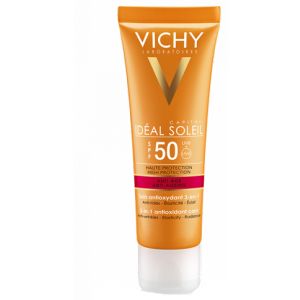 Vichy ideal soleil crema solare antieta spf 50 protezione viso 50 ml