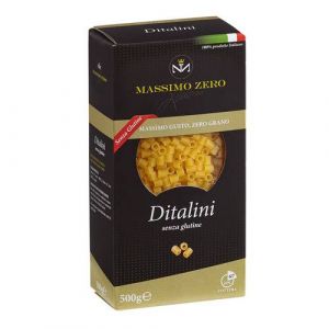 Massimo Zero Ditalini 400 Grammi Senza Glutine