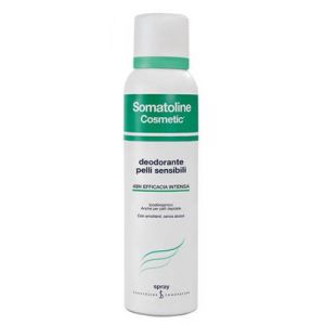 Somatoline cosmetic deodorante pelli sensibili spray duo 2x150ml