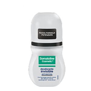 Somatoline cosmetic deodorante invisibile roll-on, duo pack