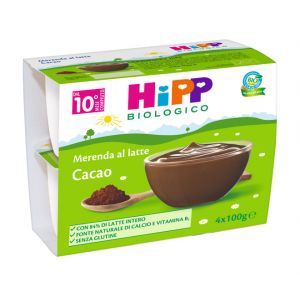 Hipp Bio Merenda Al Latte Cacao 4x100g