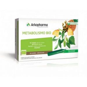 Arkofluidi metabolismo bio integratore detox 20 flaconcini