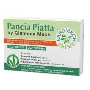 Pancia Piatta By Gianluca Mech Integratore Naturale 30 Compresse
