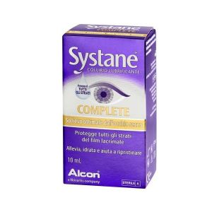 Systane Complete Collirio Lubrificante Sollievo Occhio Secco 10 ml