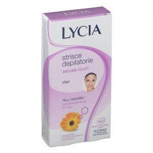 Lycia Delicate Touch Viso 20 Strisce Depilatorie