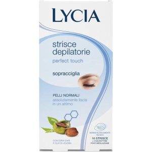 Lycia Perfect Touch Strisce Depilatorie Sopracciglia 16 Pezzi