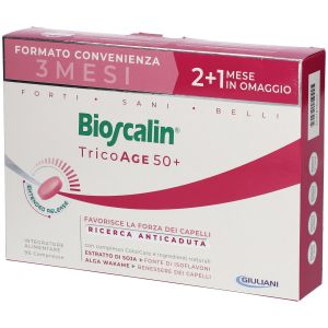 Bioscalin Tricoage 50+ Promo Integratore Trattamento 3 Mesi 90 Compresse