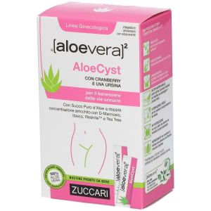 Zuccari Aloevera 2 Aloecyst Integratore Benessere Vie Urinarie 15 Stick