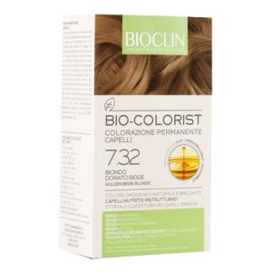 Bioclin Bio-colorist 7.32 Biondo Dorato Beige Tintura Naturale Capelli