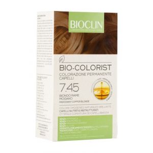 Bioclin Bio-colorist 7.5 Biondo Rame Mogano Tintura Naturale Capelli