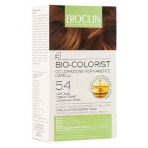 Bioclin Bio-colorist 5.4 Castano Chiaro Rame Tintura Naturale Capelli