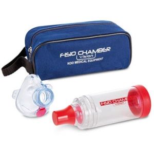 Fisiochamber Vision Pediatric Camera di Inalazione i Valvola e Maschera Bambini 3-6 Anni
