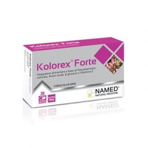 Kolorex forte integratore per la candida 30 capsule vegetali