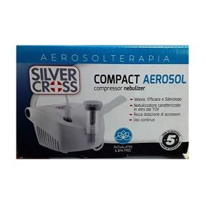 Compact Aerosol Silver Cross 