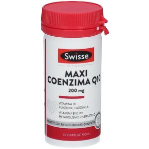Swisse Maxi Coenzima Q10 Integratore Cardiaco 30 Capsule