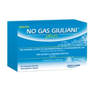 No-gas Giuliani Plus Integratore Contro Gonfiore e Digestione 30 Compresse
