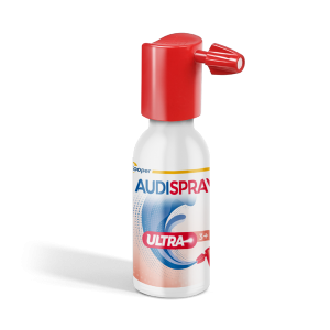 Audispray Ultra +3 Anni Soluzione Acquosa + Tensioattivi Spray Tappi di Cerume 20ml