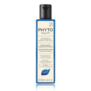 Phyto Phytosquam Shampoo Antiforfora Idratante per Cuoio Capelluto Secco 250ml