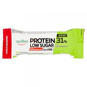 Equilibra Protein 31% Barretta Low Sugar Choco Brownie 35g