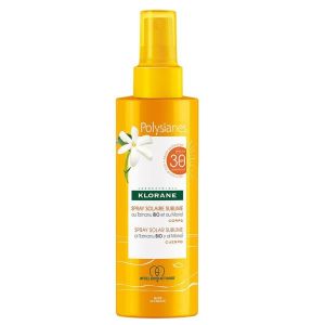 Klorane Polysianes Spray Solare Sublime Spf30 Al Tamanu Bio &amp; Monoï
