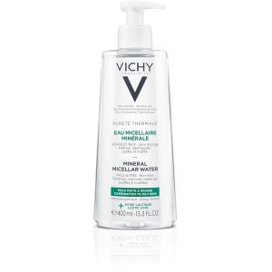 Vichy Pureté Thermale Acqua Micellare Detergente Struccante Pelle Grassa 400ml