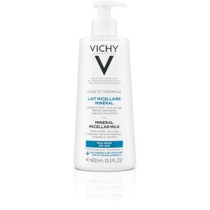 Vichy Pureté Thermale Latte Micellare Detergente Struccante Pelle Secca 400ml