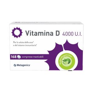 Vitamina D 4000 Ui 168 Compresse Masticabili