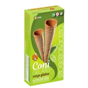 Coni Gelato Senza Glutine 6 Pezzi