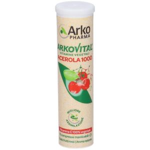 Arkovital Acerola Integratore Vitamina C Tubo 15 Compresse