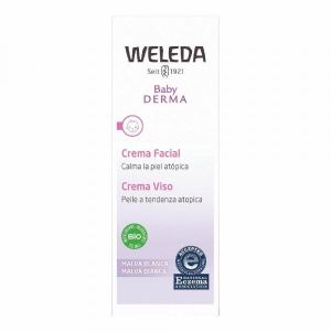 Weleda Baby Derma Malva Bianca Crema Viso Lenitiva Emolliente 50ml