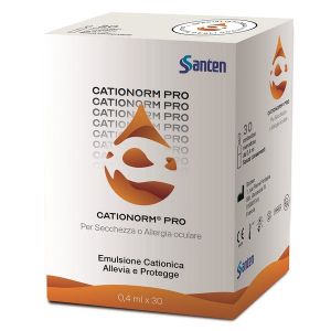 Cationorm Pro Emulsione Oftalmica 30 Flaconcini Monodose da 0,4ml