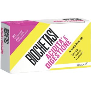 Biochetasi Acidita' e Digestione 20 Compresse Masticabili Aroma Limone