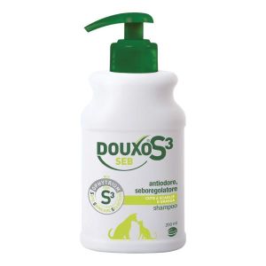 Douxo S3 Seb Shampoo Antiodore Seboregolatore per Cani e Gatti 200ml