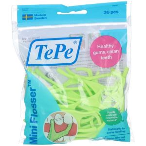 Tepe Good Mini Flosser Filo Interdentale Montato Su Archetto 36 Pezzi