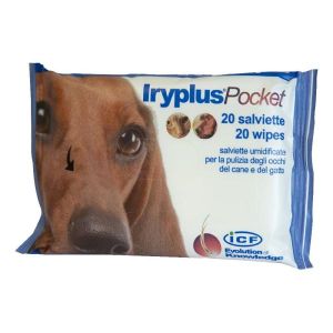 Iryplus Pocket Salviettine Zona Perioculare Cani/gatti 15 Pezzi