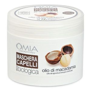 Omia Maschera Capelli Eco Biologica Olio di Macadamia