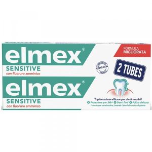 Elmex  Dentifricio Sensitive Denti Sensibili 2x75ml