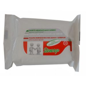 Salviettine Igienizzanti Mani/superfici i Antibatterico 20 Pezzi