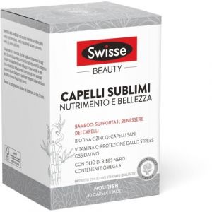 Swisse beauty capelli sublimi integratore di vitamine e minerali 30 capsule