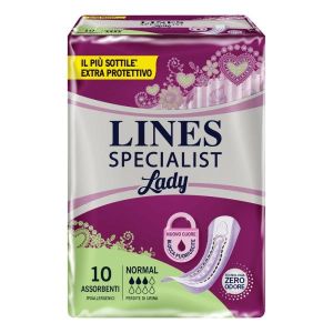 Assorbenti per Incontinenza Lines Specialist Lady Normal 10pezzi