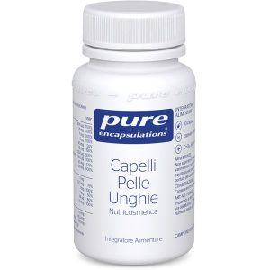 Pure Encapsulations Capelli Pelle Unghie 30 Capsule