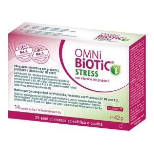 Omni Biotic Stress Vitamine Gruppo B 14 Bustine da 3g